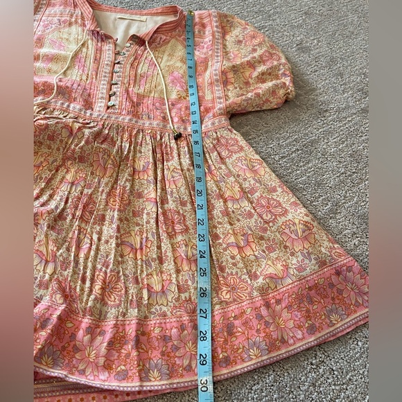 Spell & The Gypsy Collective Poinciana Romper, Pink Floral, Short Sleeve, S - Picture 11 of 16